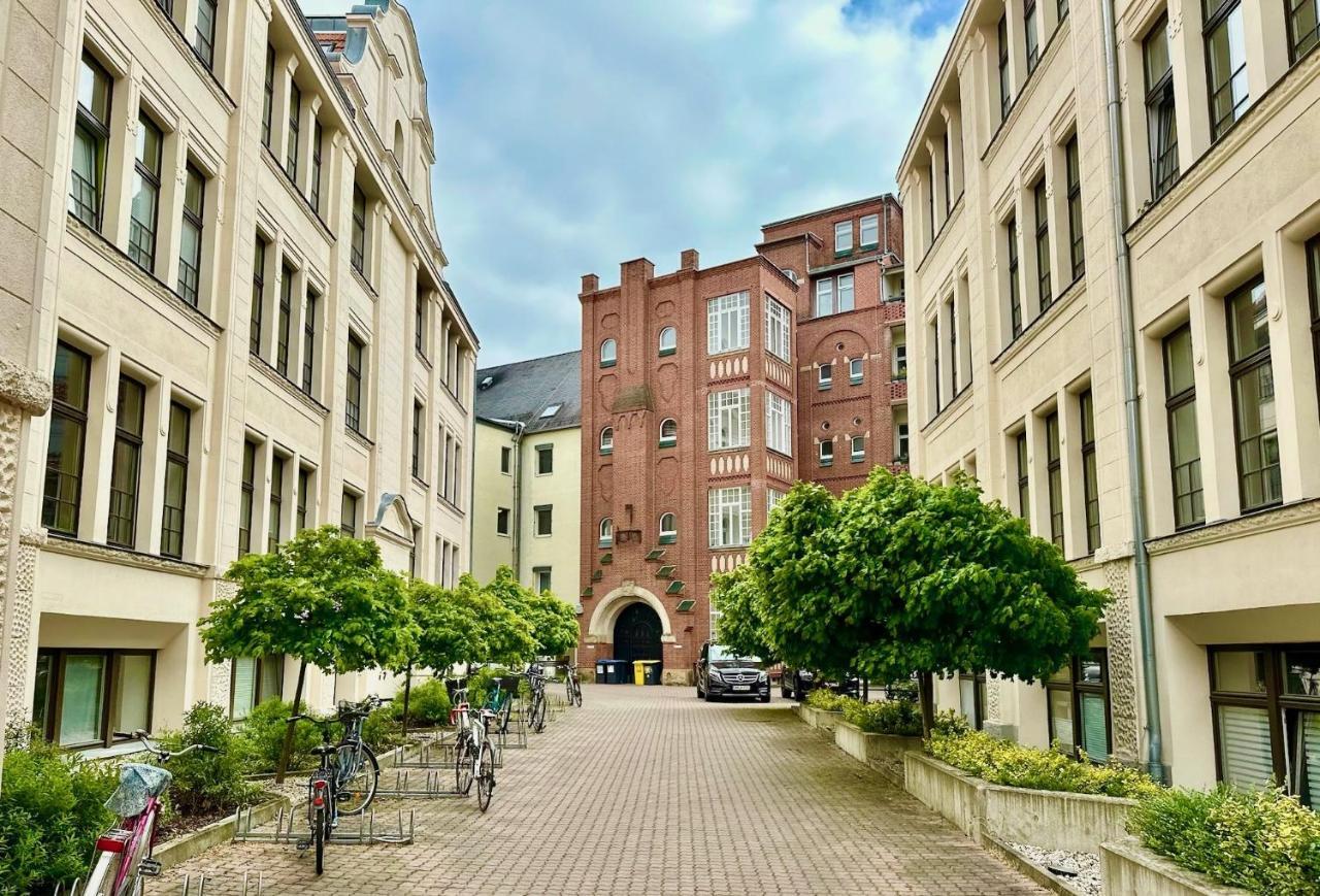 Meos 2 -Zentrum-Hofblick-Gym-Netflix Leipzig Exterior photo